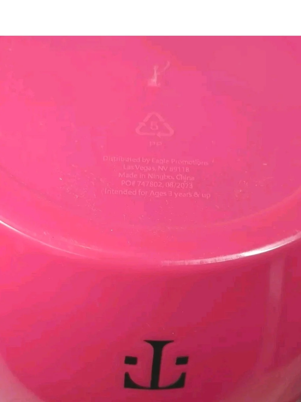 Pink Halloween Pumpkin Treat Bucket with Smiling Face